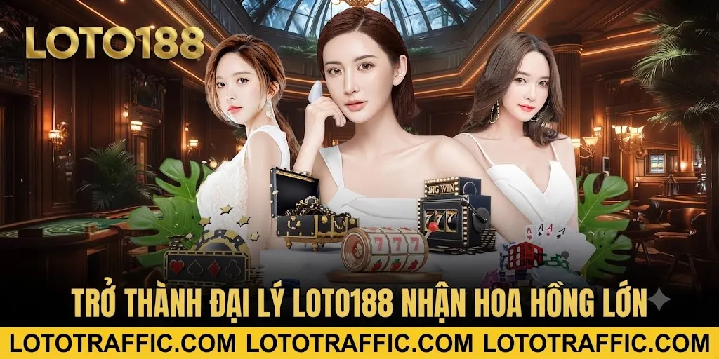 Trở thành đại lý Loto188 nhận hoa hồng lớn