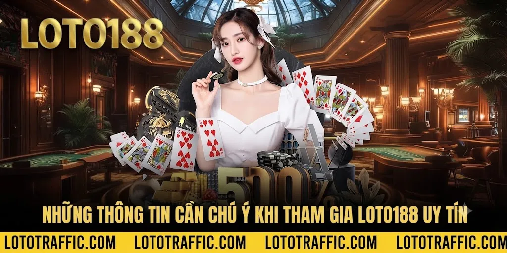 Những thông tin cần chú ý khi tham gia Loto188 uy tín