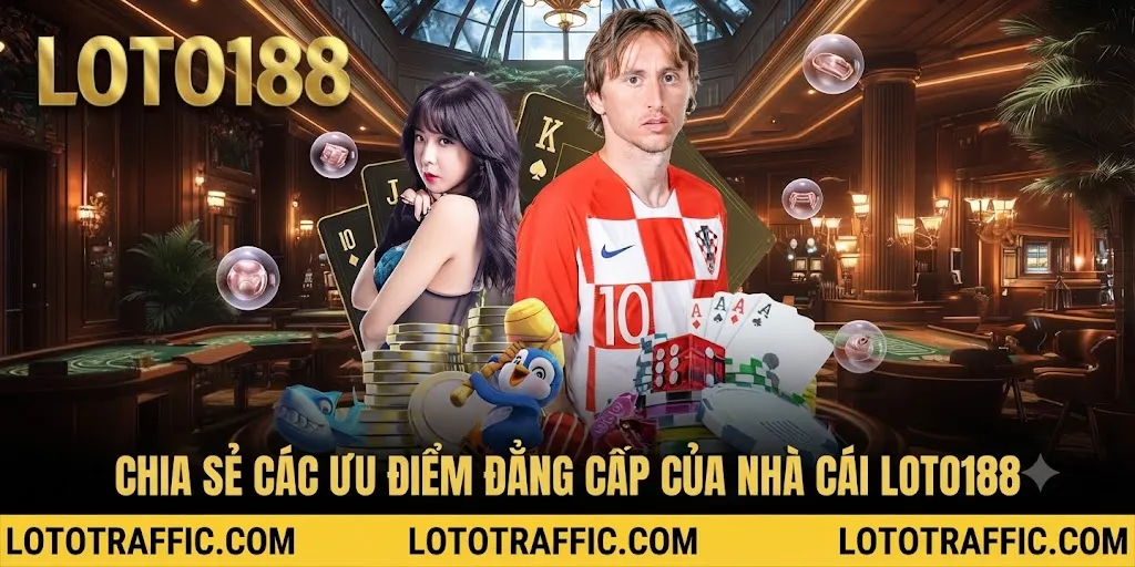 Chia sẻ các ưu điểm đẳng cấp của nhà cái Loto188